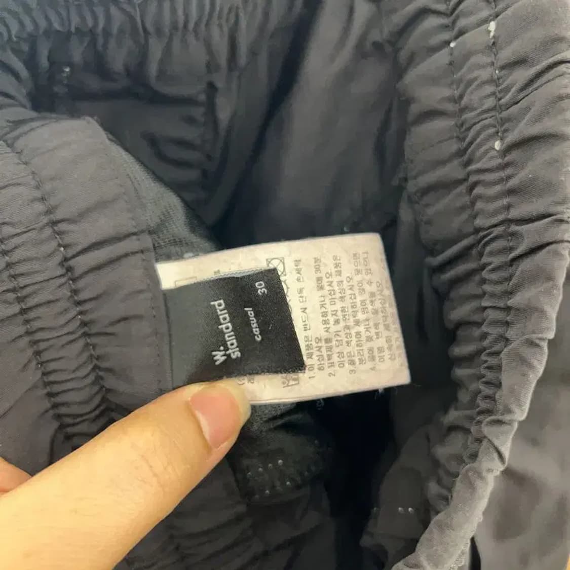 W.STANDARD 캐주얼 나일론 카고팬츠 바지 30인치 C04662 상품이미지3
