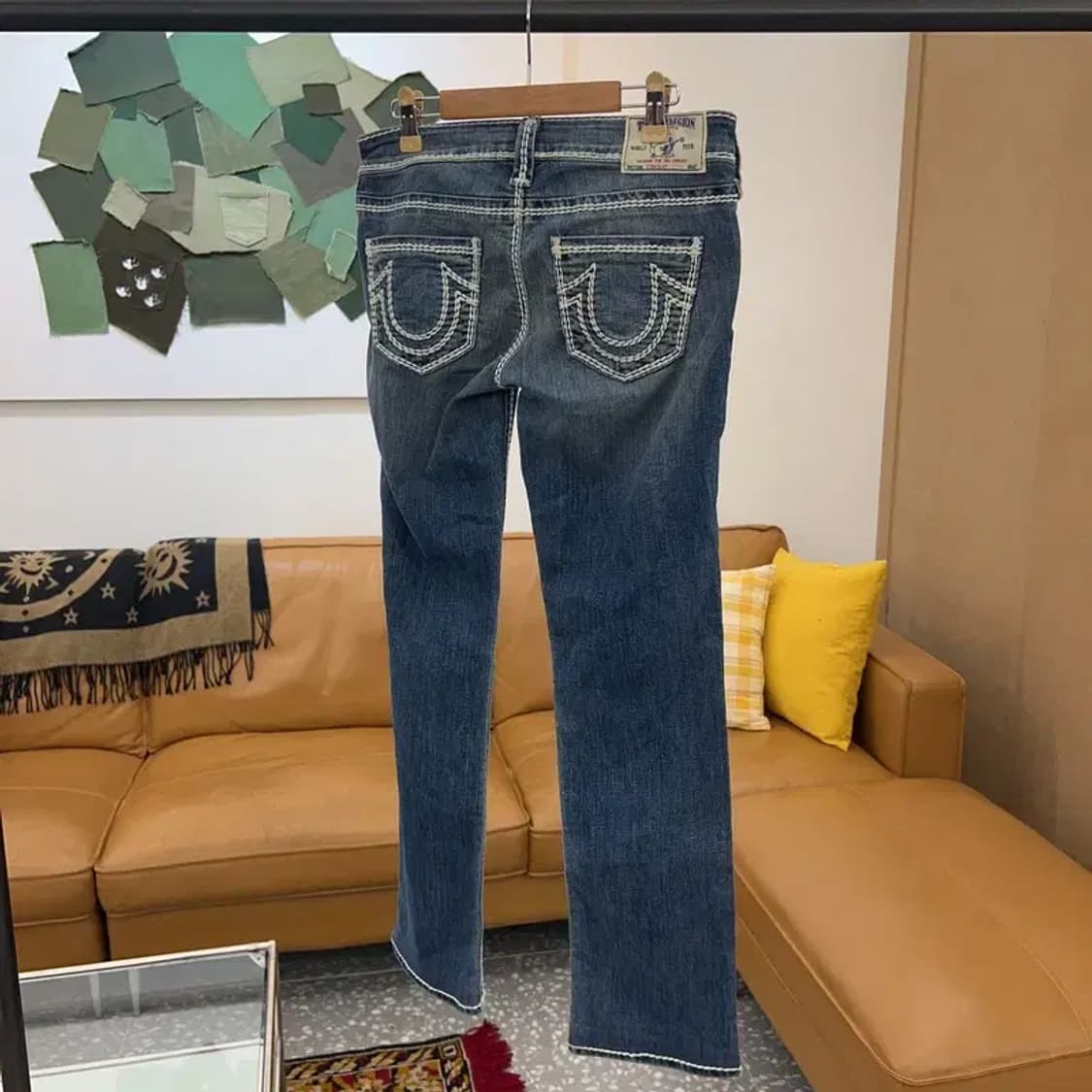 트루릴리젼 스트레이트 데님팬츠 청바지 26인치 C04666 상품이미지2