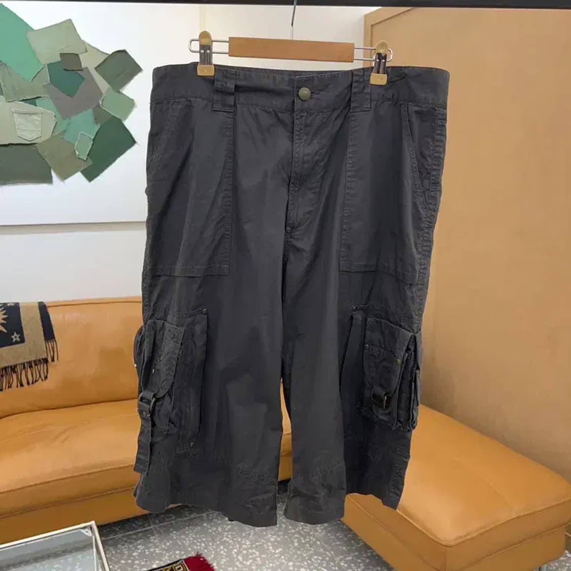 빈티지 Y2K 카고팬츠 반바지 XL C04699 상품이미지1