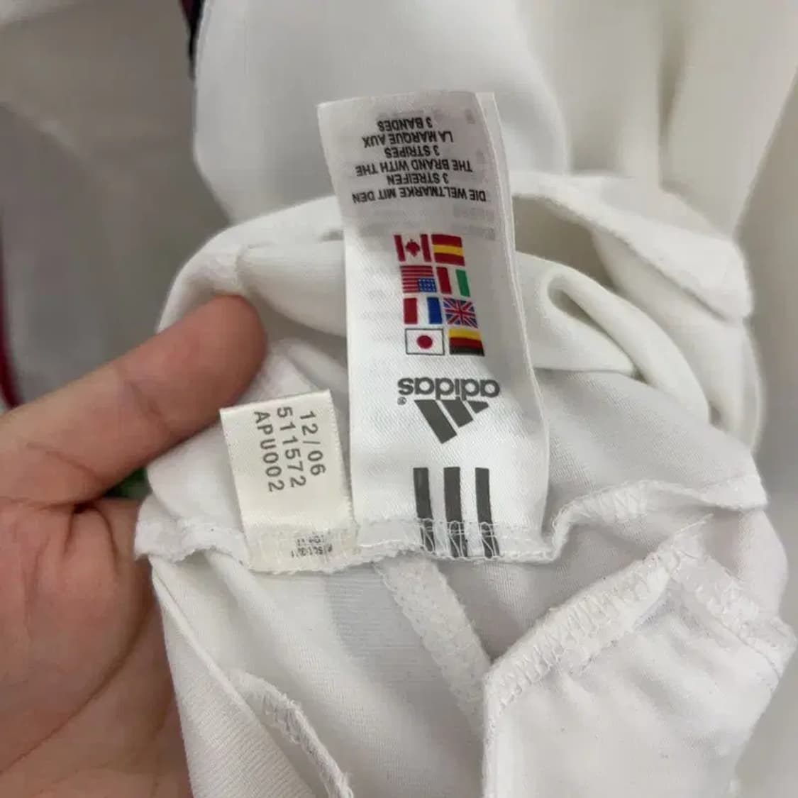 아디다스 삼선 트랙탑 바람막이 자켓 105 C04684 상품이미지4