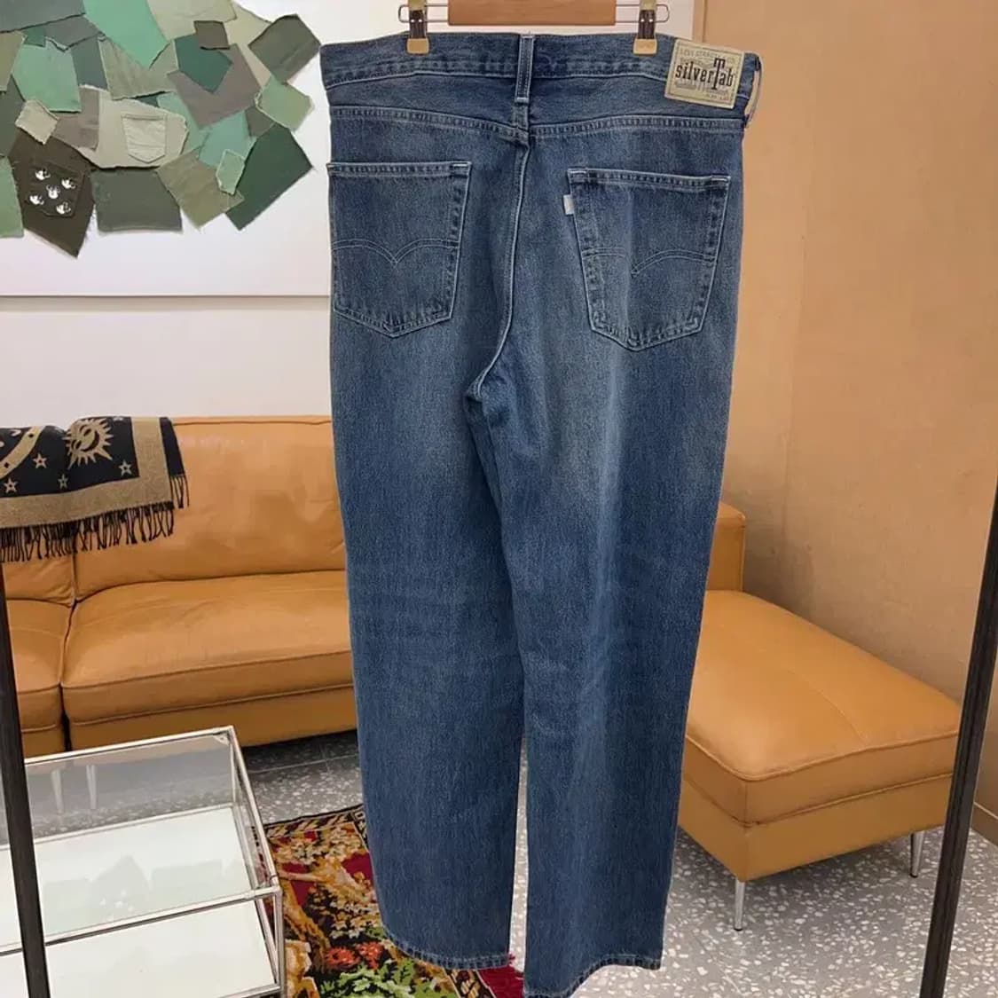 리바이스 실버탭 루즈핏 데님팬츠 청바지 34인치 C04697 상품이미지2