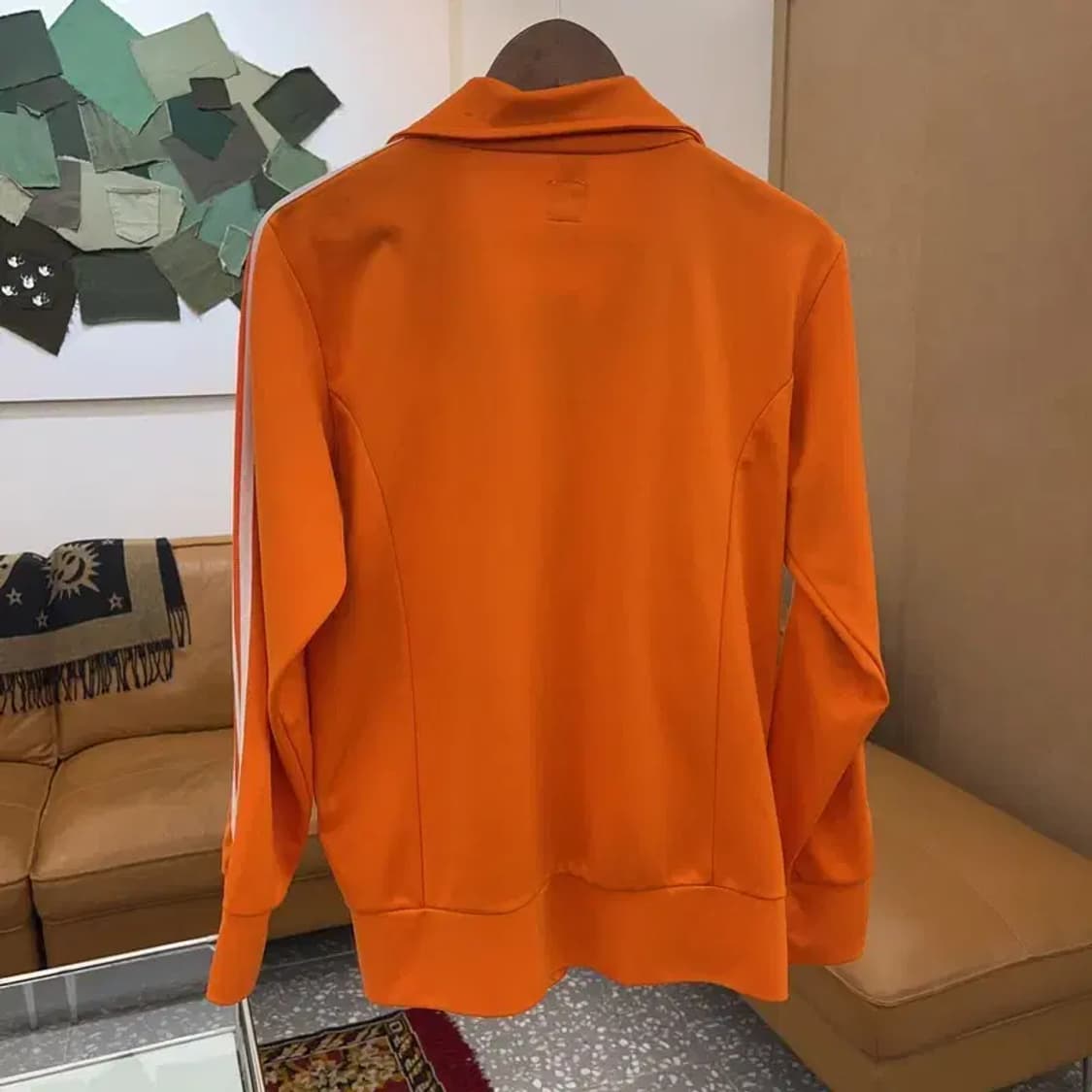 아디다스 유로파 삼선 오렌지 트랙탑 집업 져지 100 C04676 상품이미지2