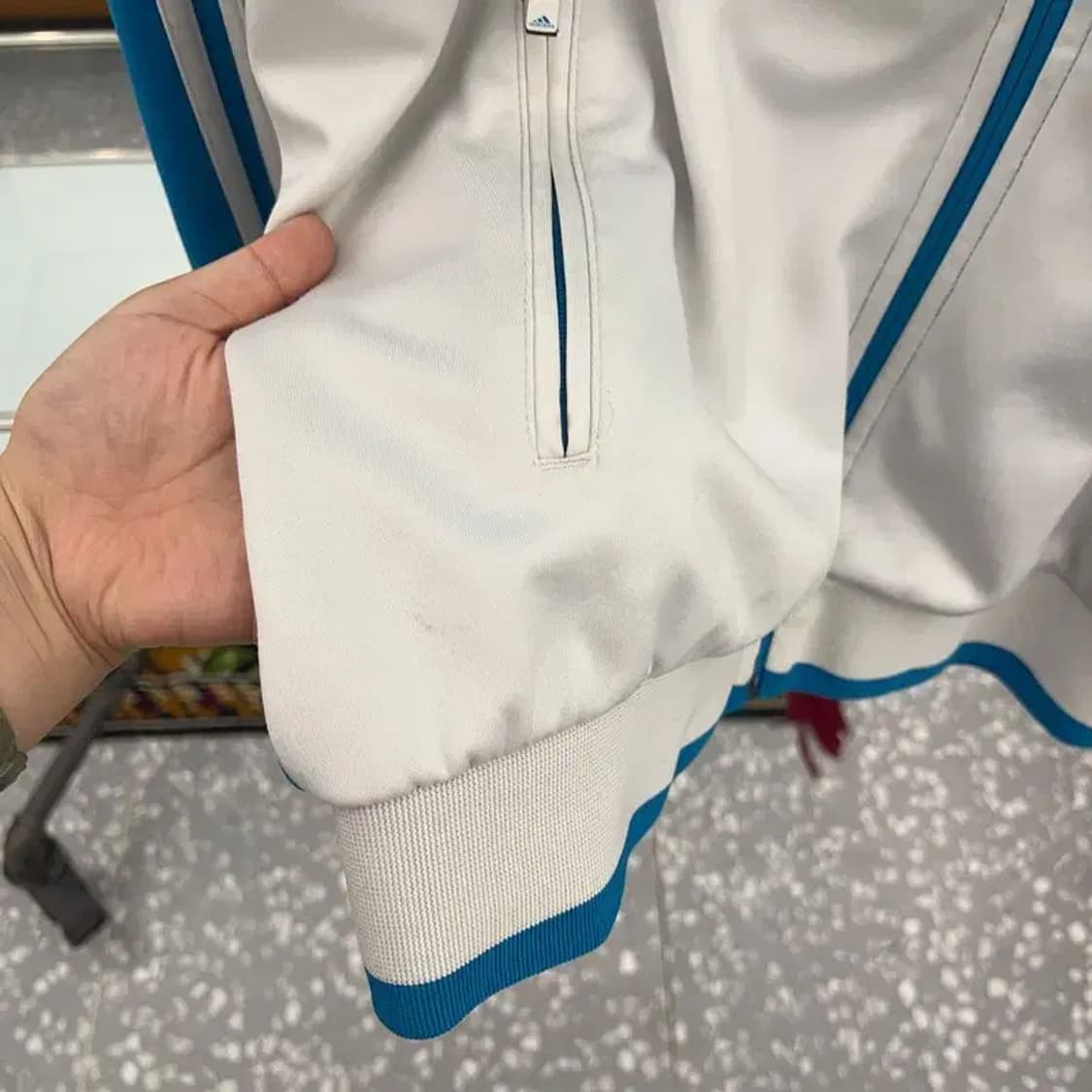아디다스 레알마드리드 빅사이즈 트랙탑 집업 져지 115 C04679 상품이미지7