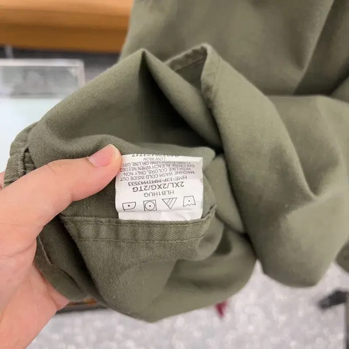 랭글러 빈티지 오버핏 사파리 포켓 셔츠 115 C04735 상품이미지4