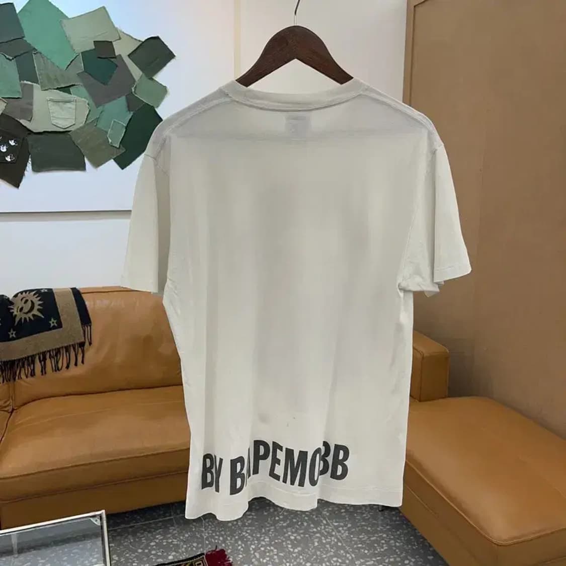 베이프 빅헤드 프린팅 빈티지 반팔티 95 C04743 상품이미지2