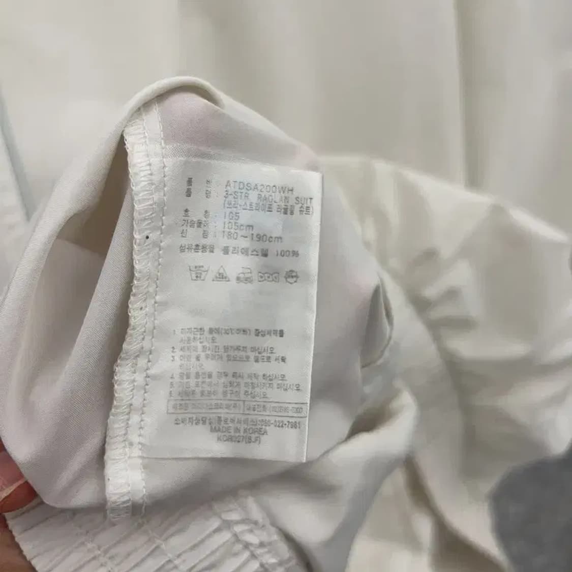 아디다스 올드스쿨 삼선 오버핏 바람막이 자켓 105 C04746 상품이미지4