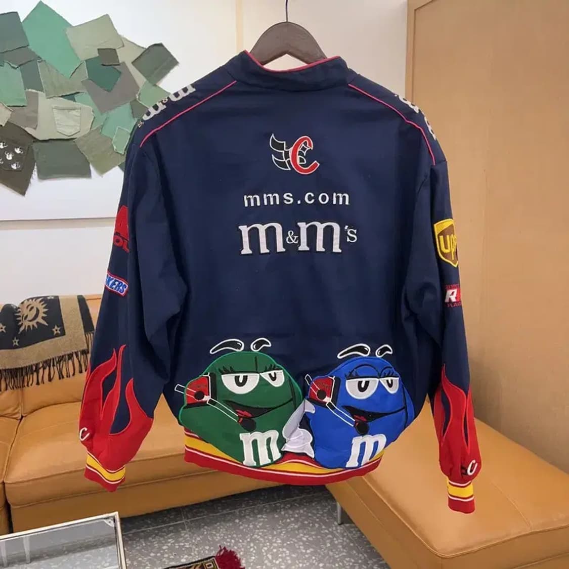 JH 디자인 M&M 빈티지 레이싱 자켓 105 C04764 상품이미지2
