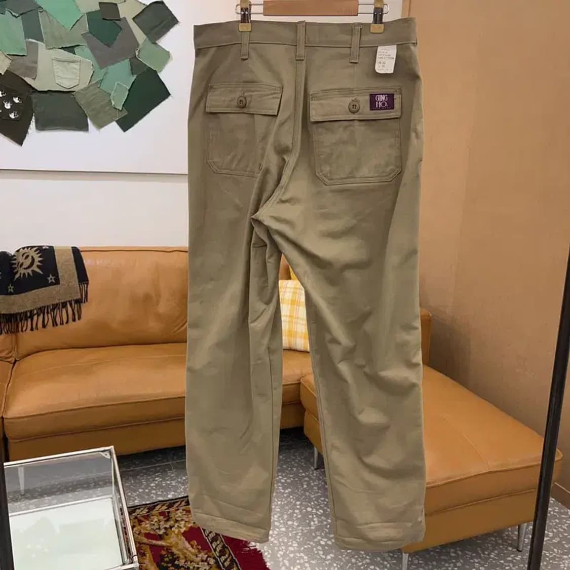 GUNG HO 밀리터리 코튼팬츠 면바지 32인치 C04779 상품이미지2