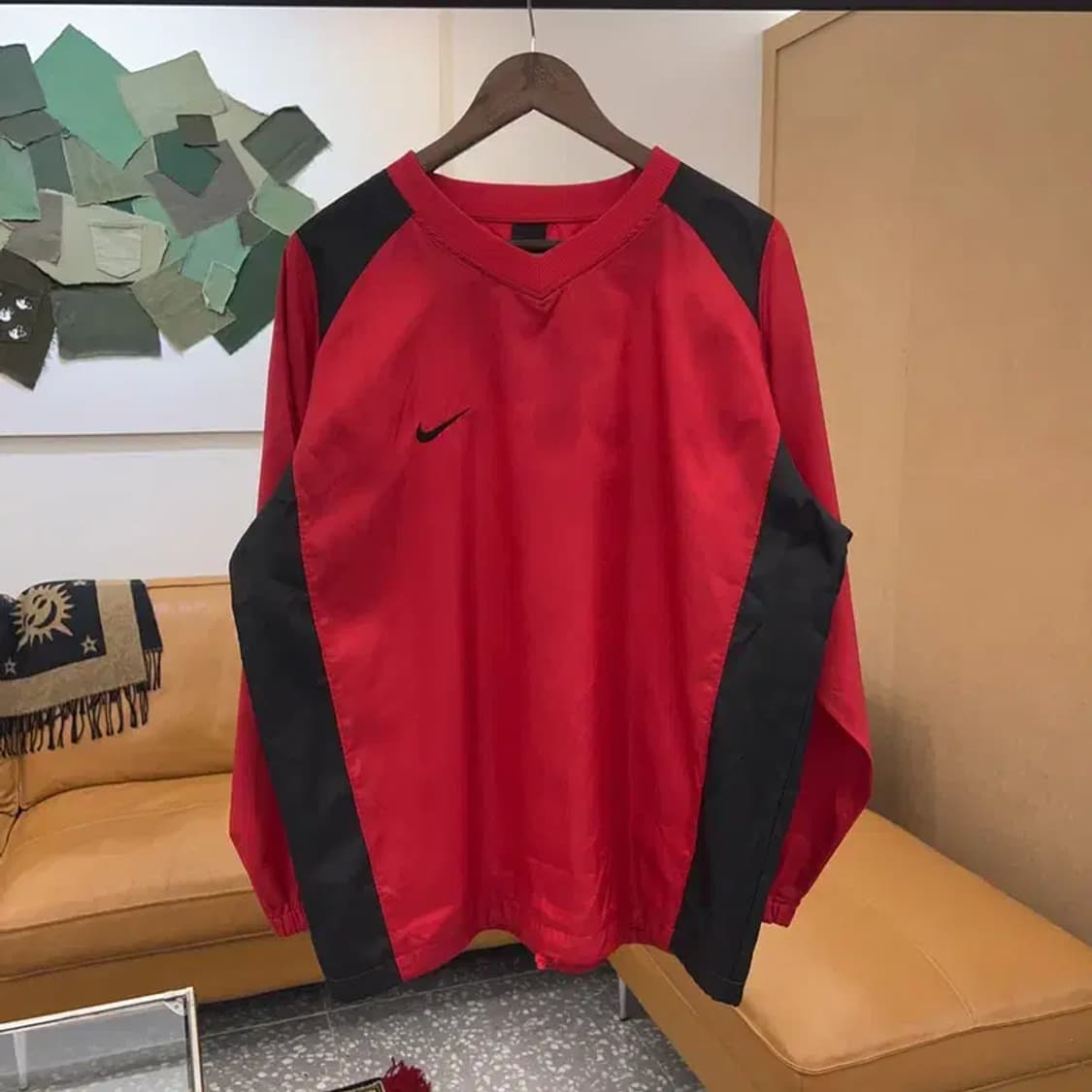나이키 올드스쿨 오버핏 바람막이 웜업 100 C04767 상품이미지1