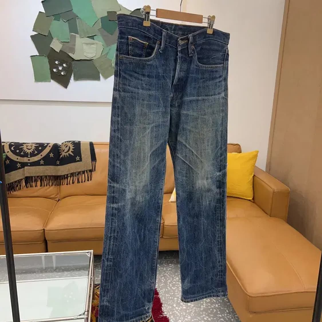 리바이스 501 빅E 셀비지 데님팬츠 청바지 32인치 C04782 상품이미지1