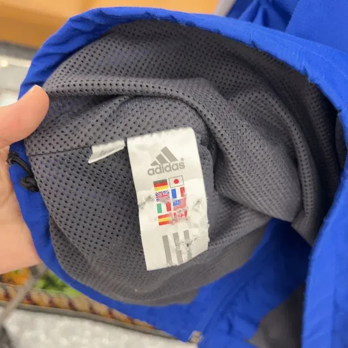 아디다스 사이드로고 바람막이 자켓 100 C04774 상품이미지4