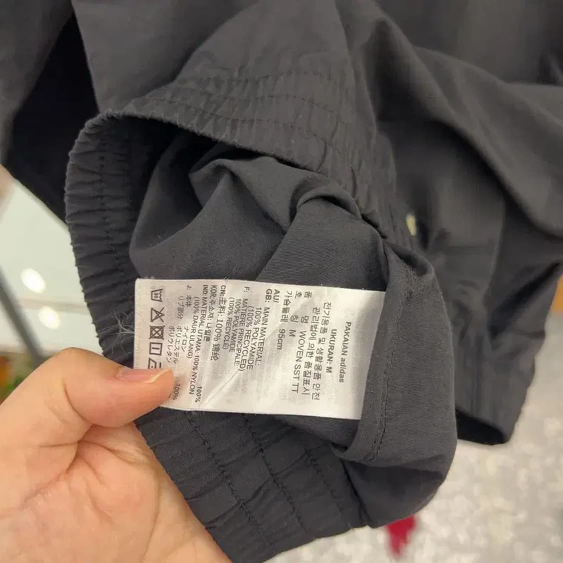 아디다스 우븐 삼선 트랙탑 집업 져지 95 C04885 상품이미지5