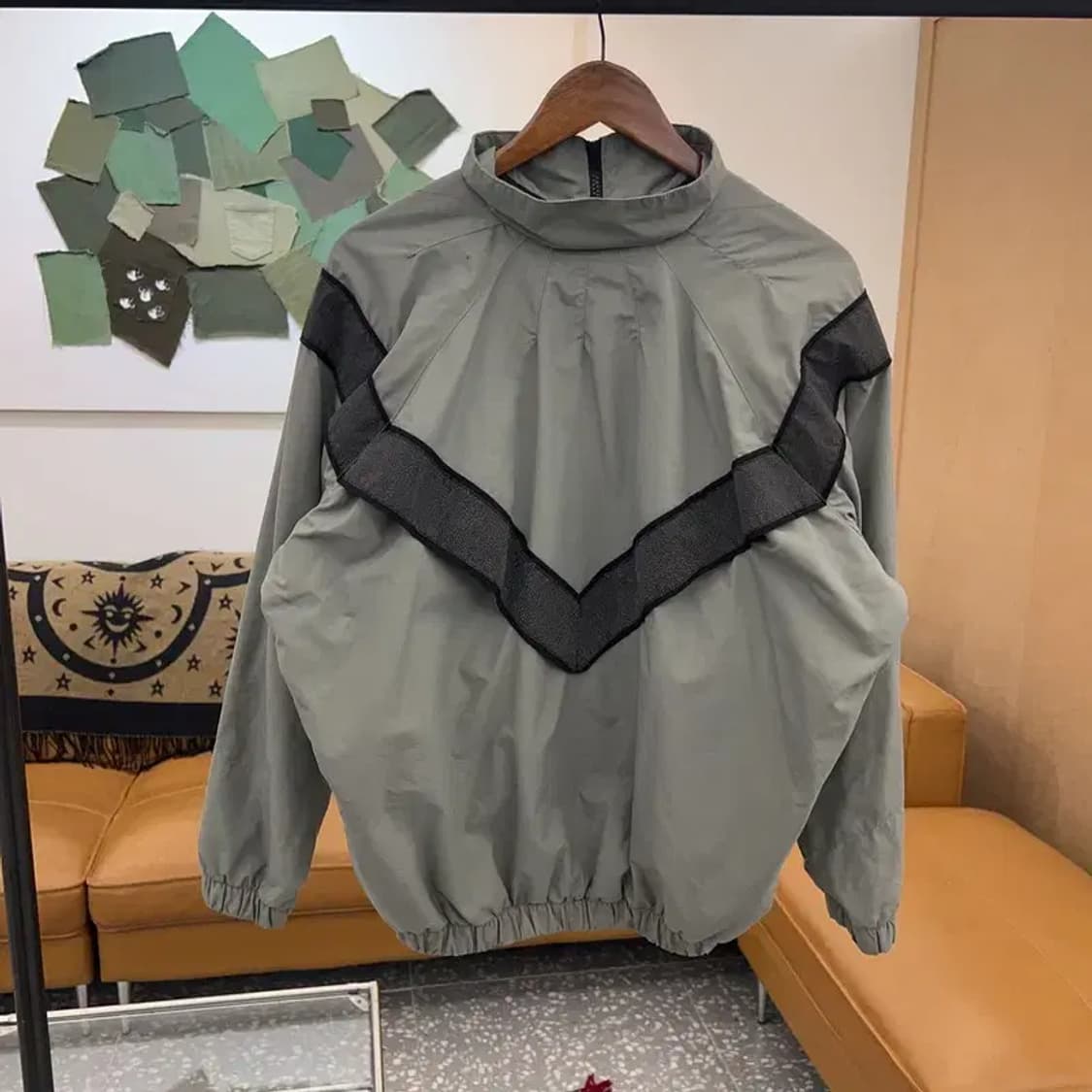 빈티지 USA ARMY 오버핏 바람막이 자켓 100 C04957 상품이미지2