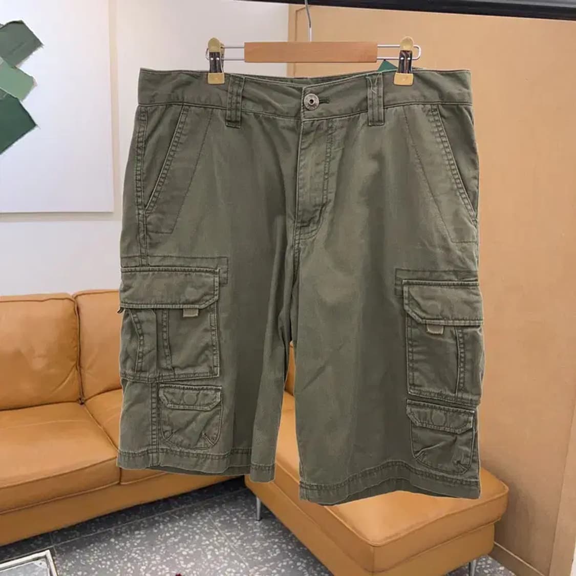 빈티지 멀티포켓 카고팬츠 반바지 82 C05174 상품이미지1