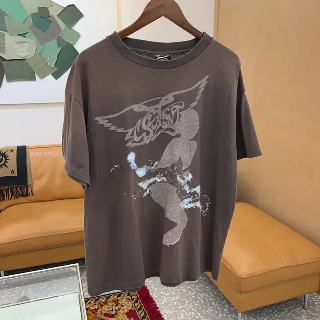 세인트 미카엘 X  SORAYAMA 빈티지 반팔티 105 C05165 상품이미지1