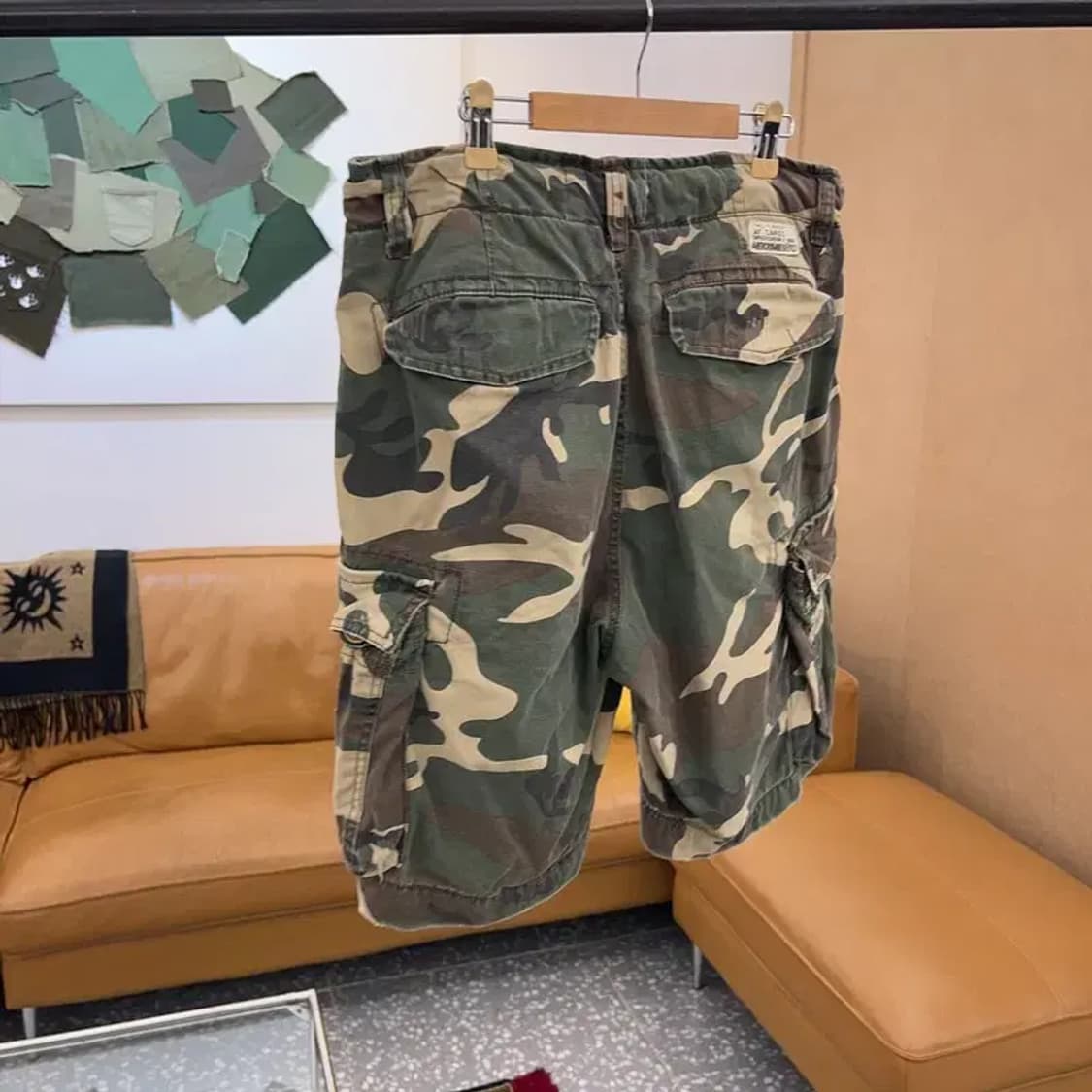 아베크롬비 밀리터리 카모 카고팬츠 반바지 30인치 C05178 상품이미지2