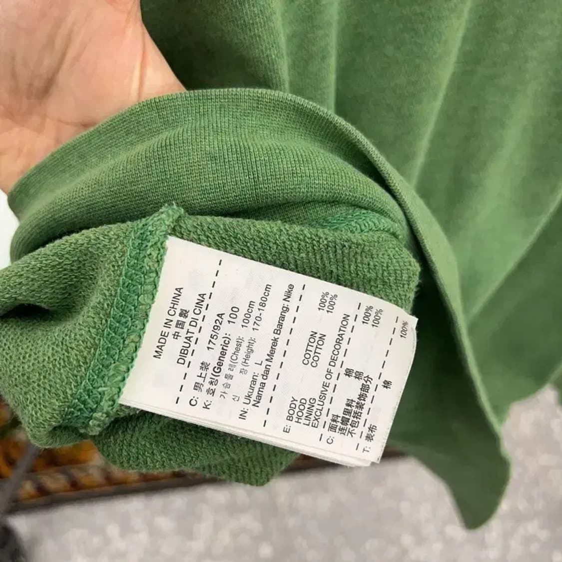 나이키 산타모니카 백프린팅 후드집업 105 C05172 상품이미지4