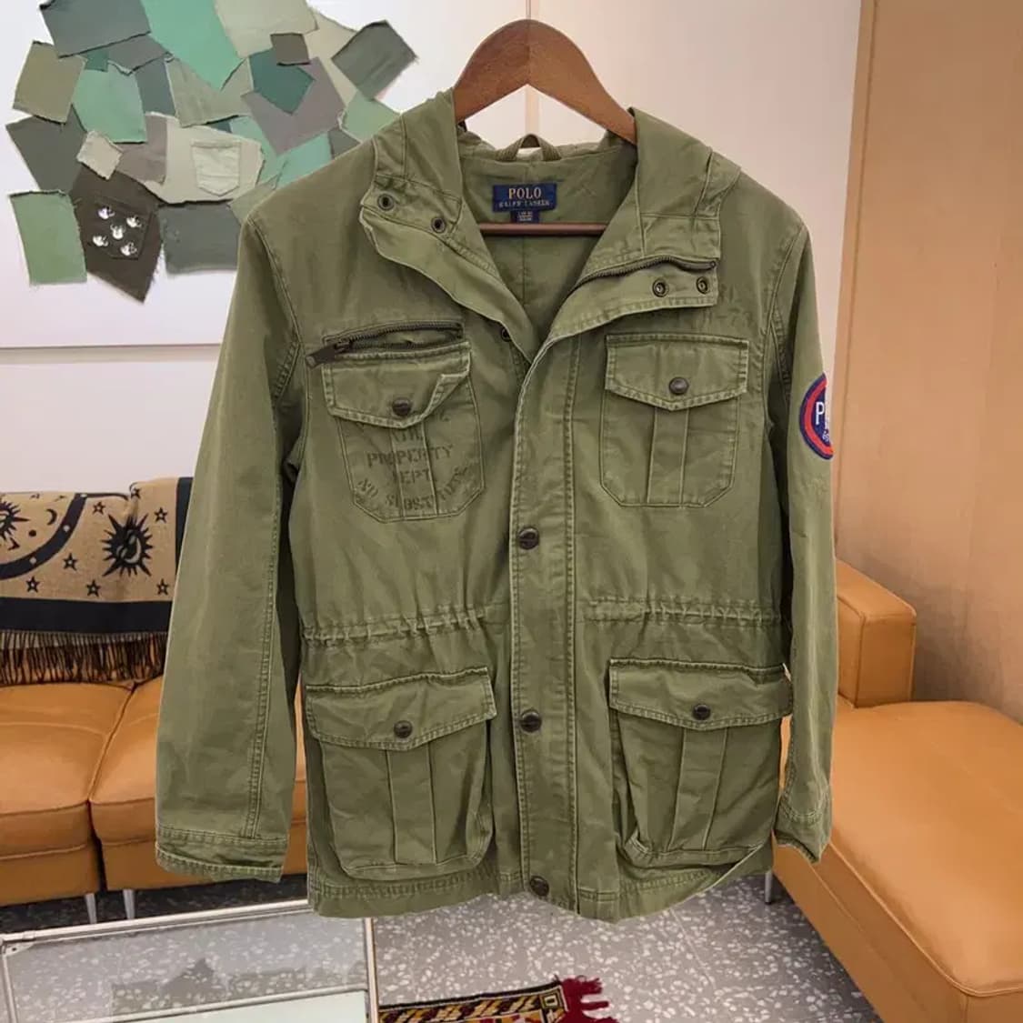 폴로 랄프로렌 빈티지 사파리 야상 자켓 90 C05212 상품이미지1