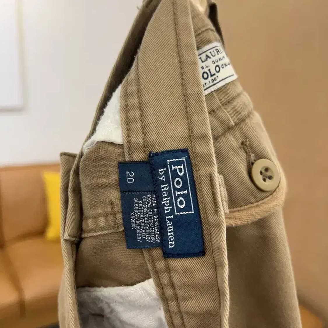 폴로 랄프로렌 빈티지 카고팬츠 반바지 31인치 C05260 상품이미지3