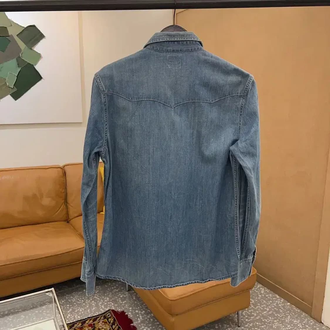 에드윈 빈티지 투포켓 데님 셔츠 95 C05271 상품이미지2