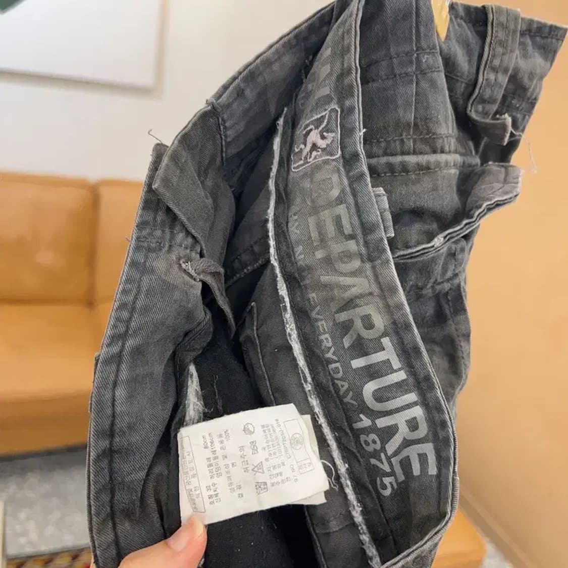 빈티지 밀리터리 카모 카고팬츠 반바지 32인치 C05292 상품이미지3