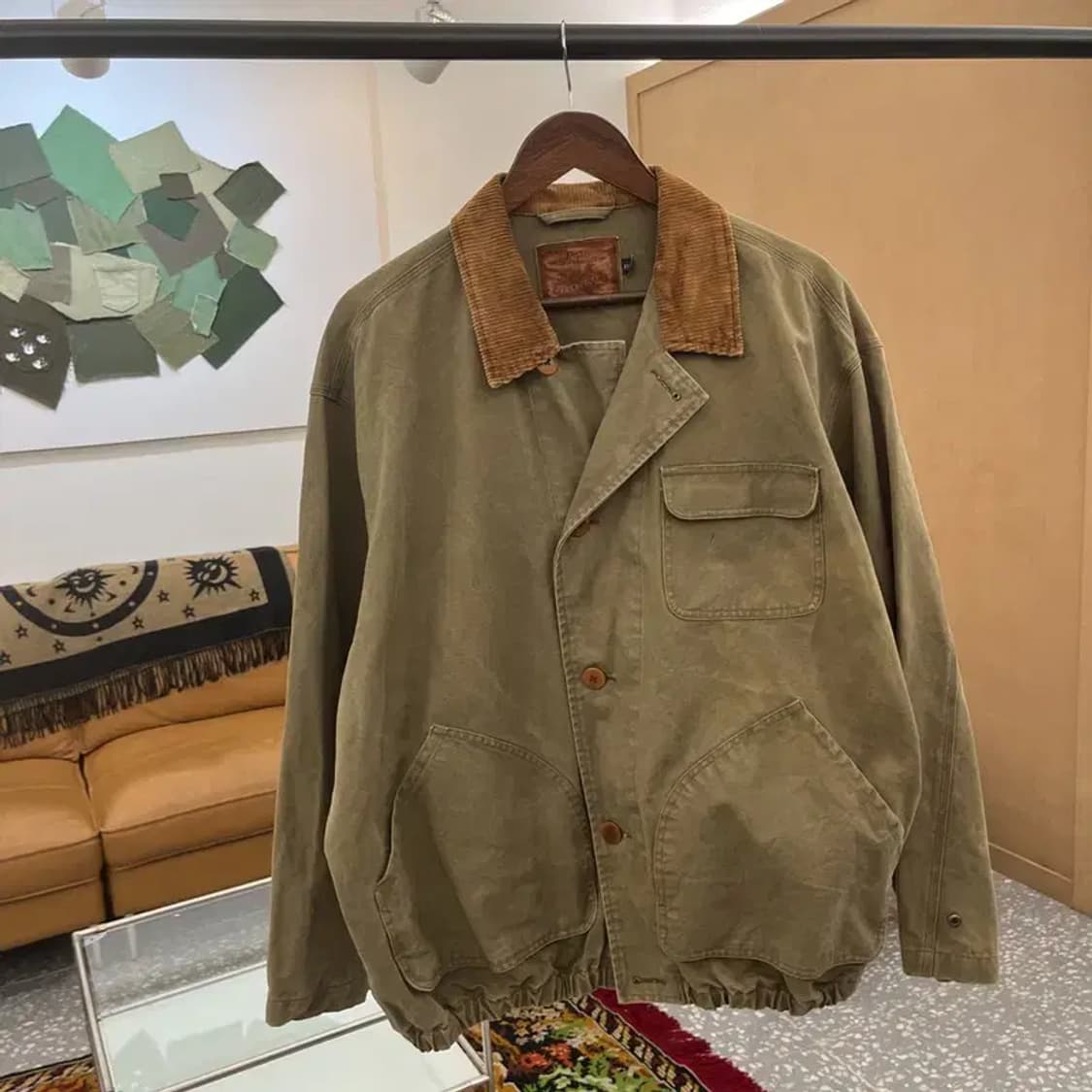 폴로 랄프로렌 90s 스포츠맨 오버핏 헌팅자켓 105 C05365 상품이미지1