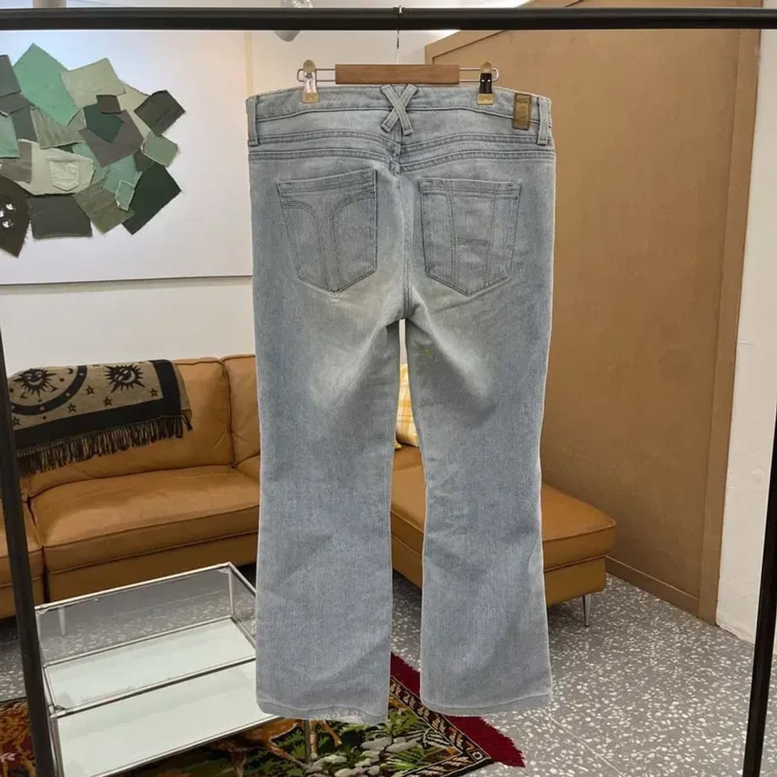 타미힐피거 힙스터부츠컷 빈티지 데님 청바지 33인치 C05389 상품이미지2
