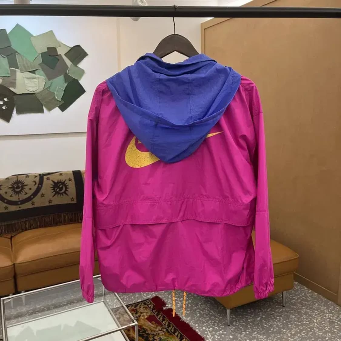 나이키 올드스쿨 아노락 오버핏 반집업 바람막이 105 C05403 상품이미지2