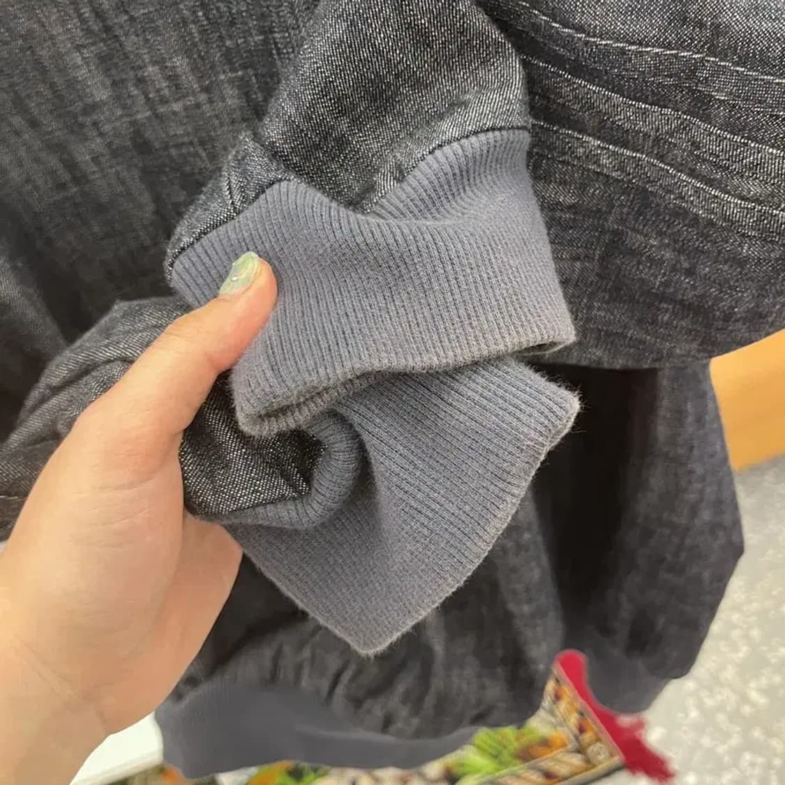 아디다스 파이어버드 희귀 데님 트랙탑 져지 집업 95 C05483 상품이미지6