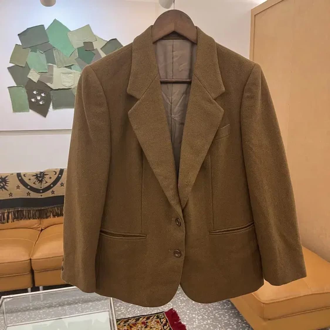 버버리 빈티지 90s 울 블레이저 90 C05507 상품이미지1