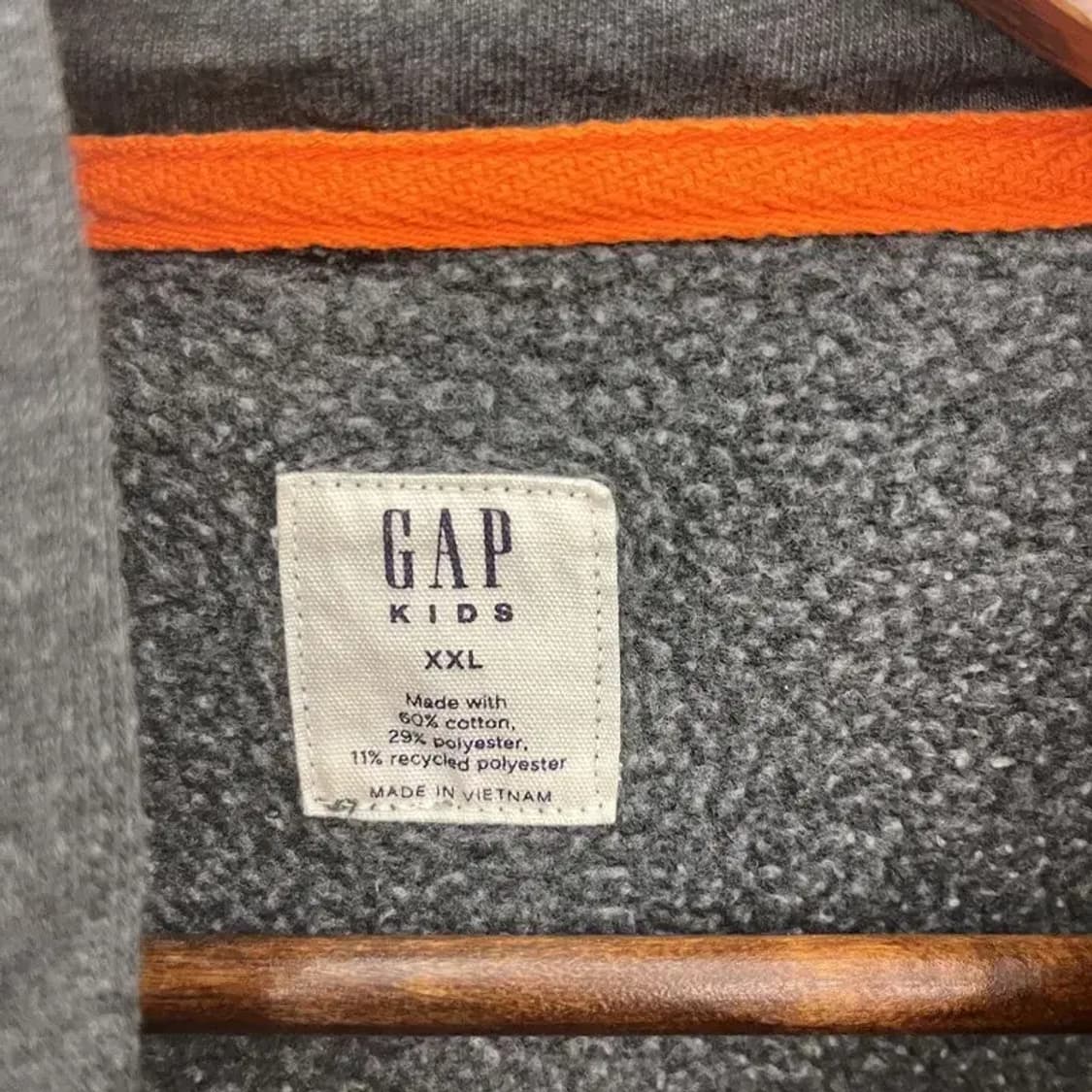 갭 GAP 캐주얼 빅로고 약기모 후드티 95 C05500 상품이미지3