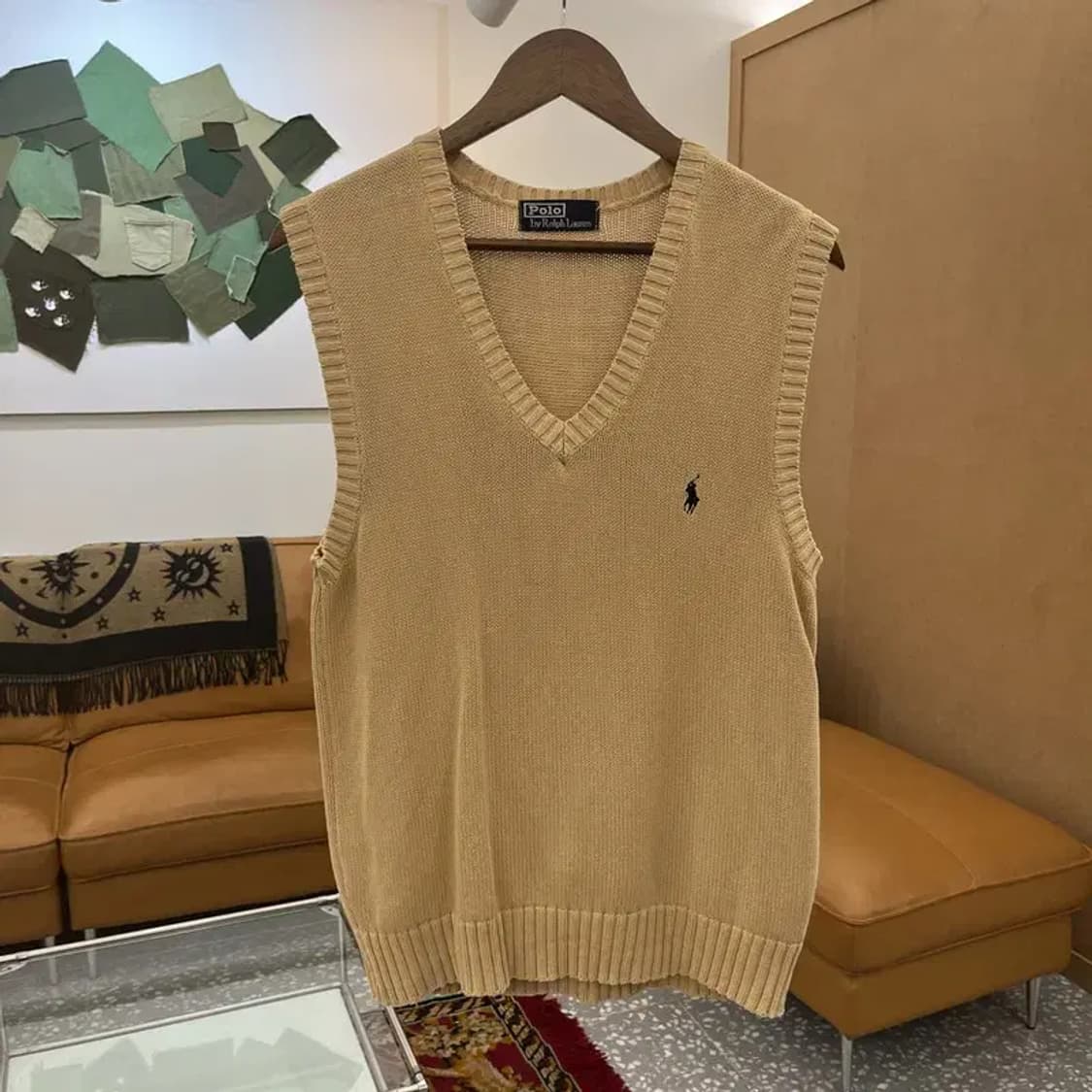 폴로 랄프로렌 브이넥 니트 베스트 조끼 85 C05529 상품이미지1