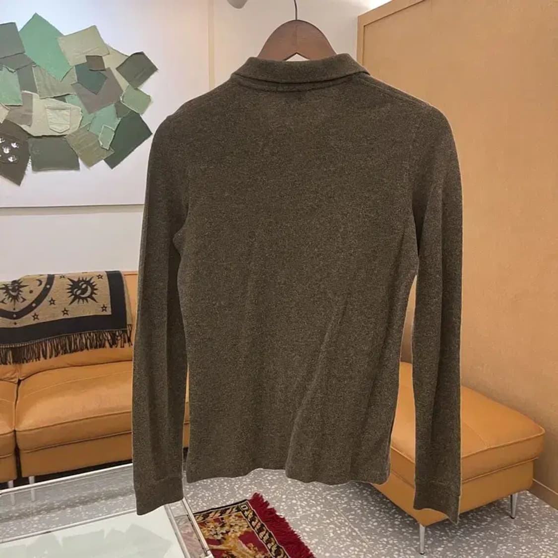 폴로 랄프로렌 캐주얼 자수로고 울 긴팔카라티 85 C05531 상품이미지2