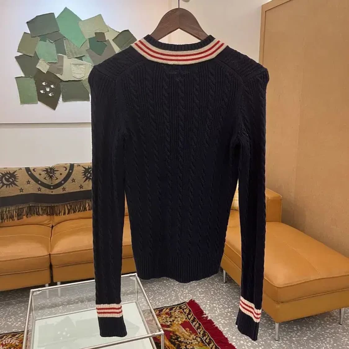 유니클로 이네스 드 라 프라상쥬 꽈배기 골지 니트 85 C05543 상품이미지2