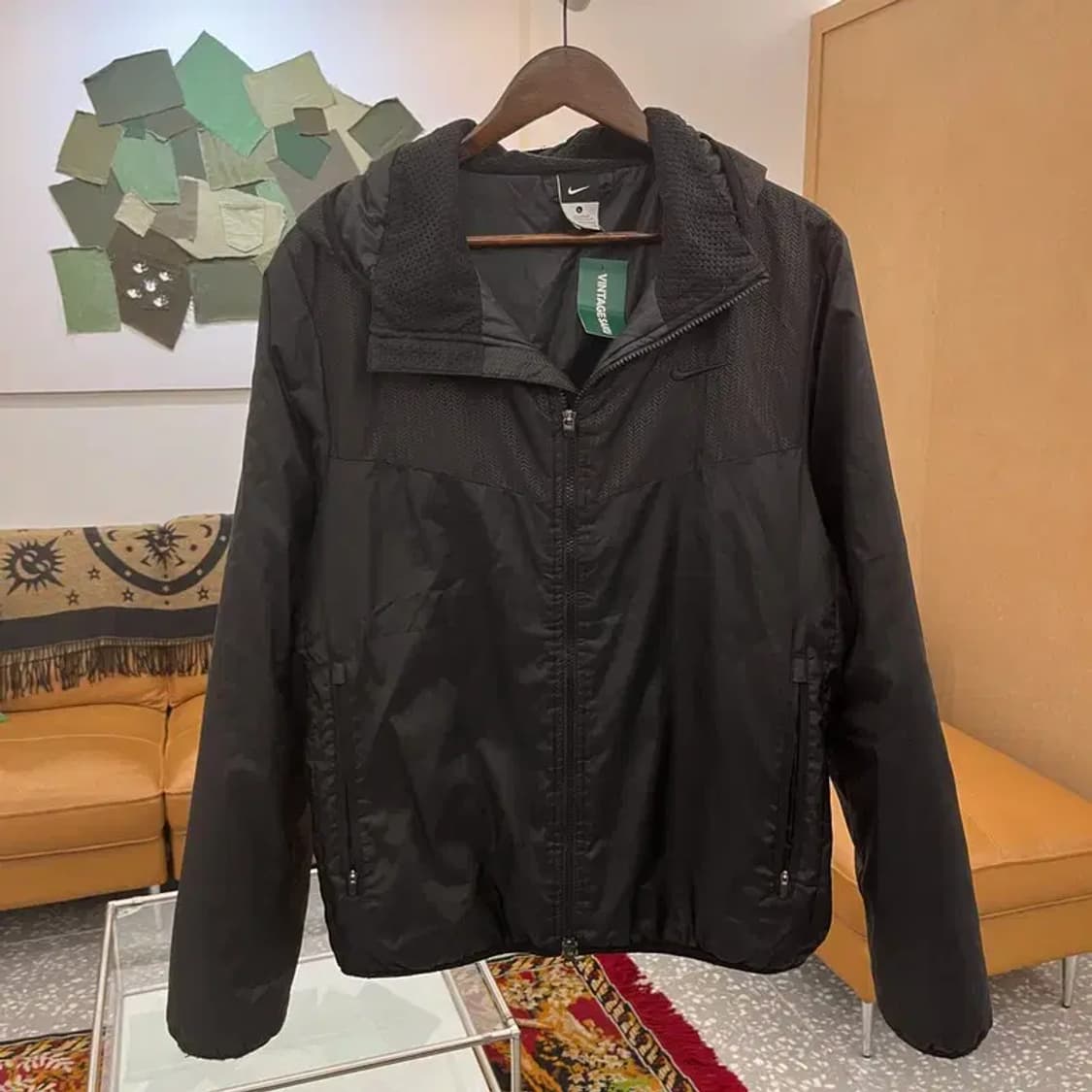 나이키 블랙스우시 오버핏 윈드브레이커 바람막이 점퍼 105 C05565 상품이미지1