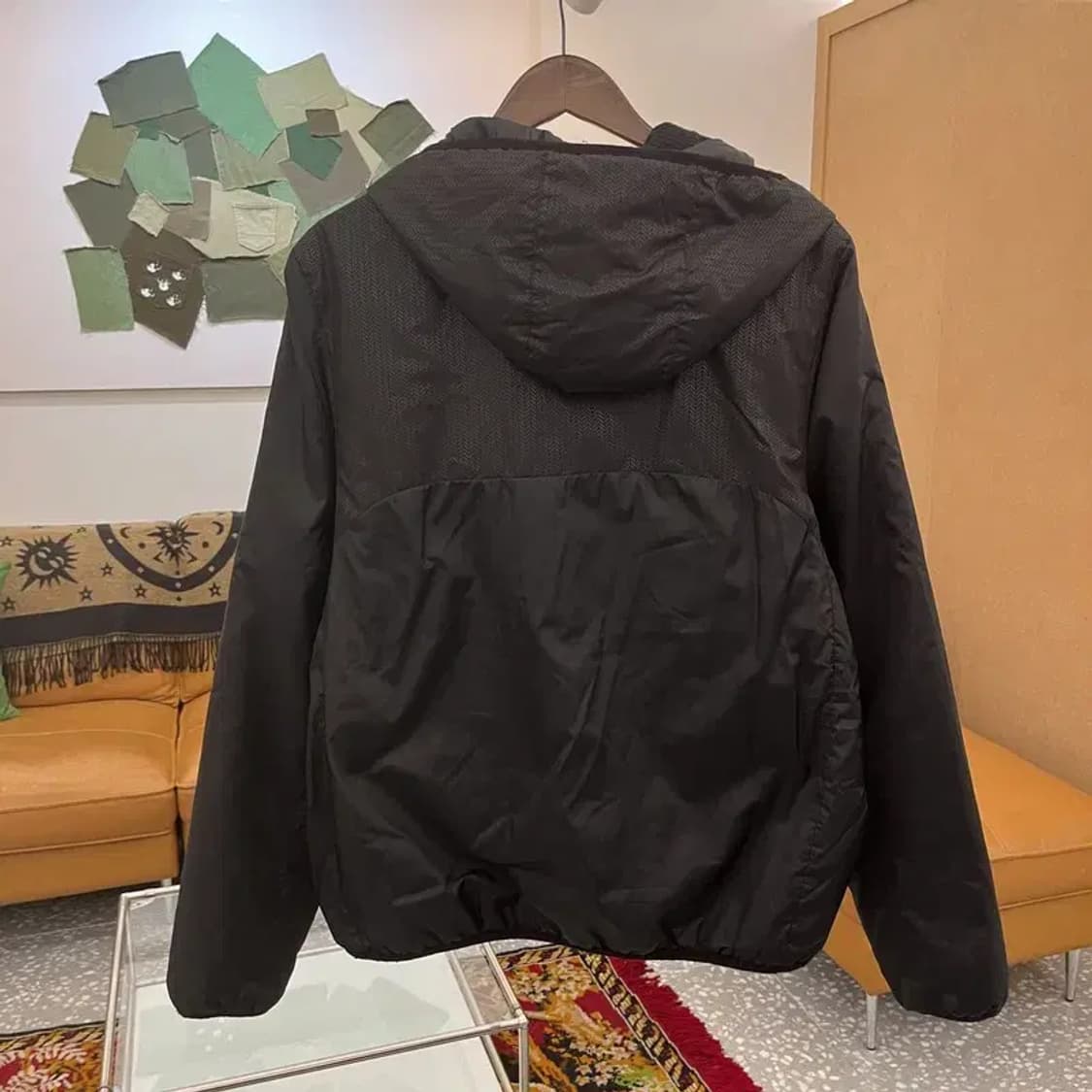 나이키 블랙스우시 오버핏 윈드브레이커 바람막이 점퍼 105 C05565 상품이미지2