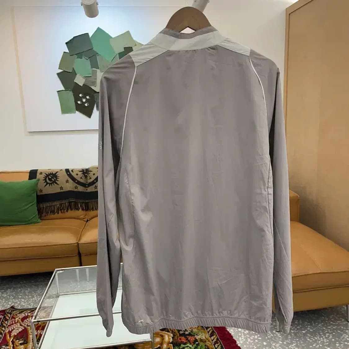 아디다스 골프 오버핏 반집업 긴팔티 105 C05590 상품이미지2