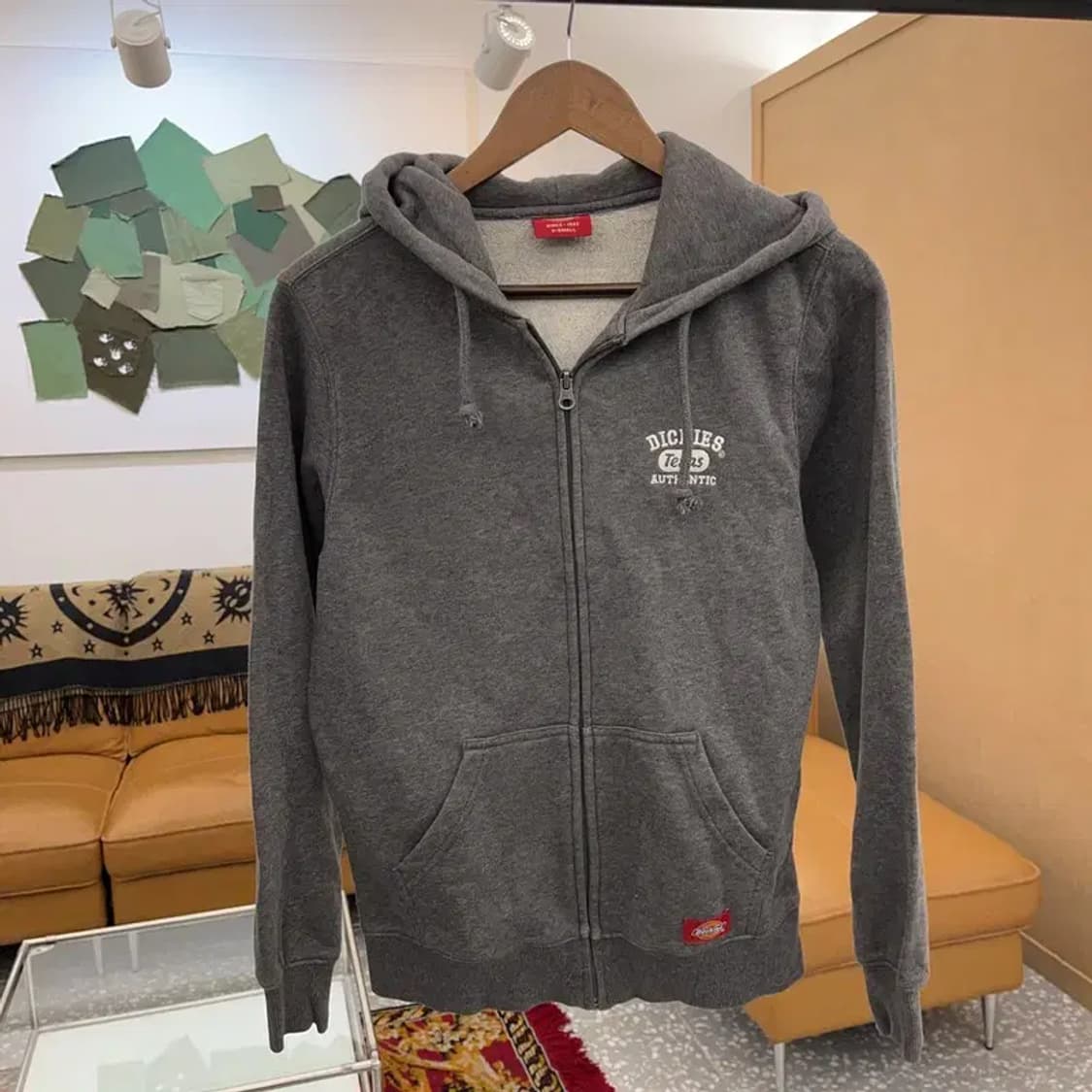 디키즈 올드스쿨 약기모 후드집업 85 C05588 상품이미지1