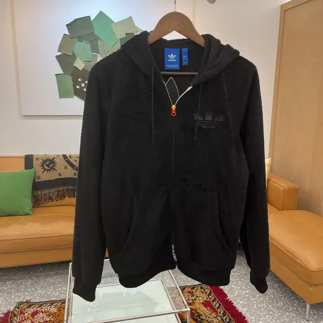 아디다스 밀리터리 카모 백로고 후리스 후드집업 95 C05602 상품이미지1