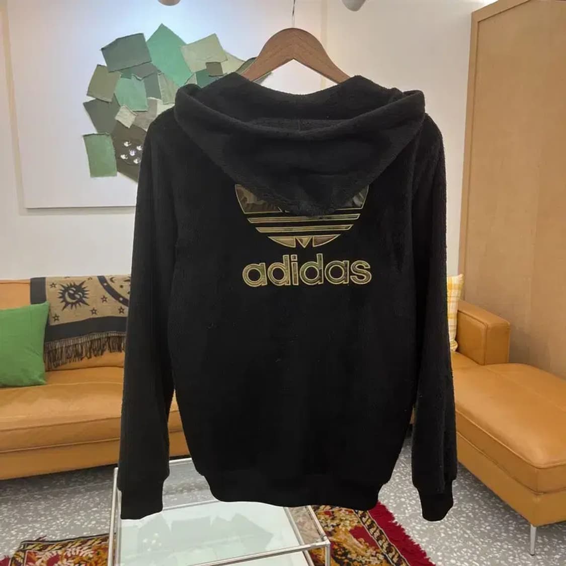 아디다스 밀리터리 카모 백로고 후리스 후드집업 95 C05602 상품이미지2