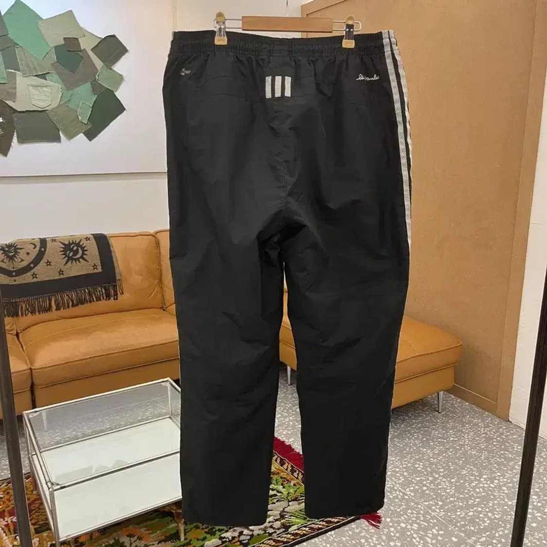 아디다스 삼선로고 우븐 누빔 트랙팬츠 츄리닝바지 95 C05687 상품이미지2