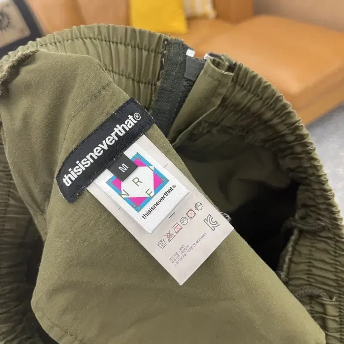 디스이즈네버댓 사이드지퍼 밴딩 츄리닝바지 M C05690 상품이미지4