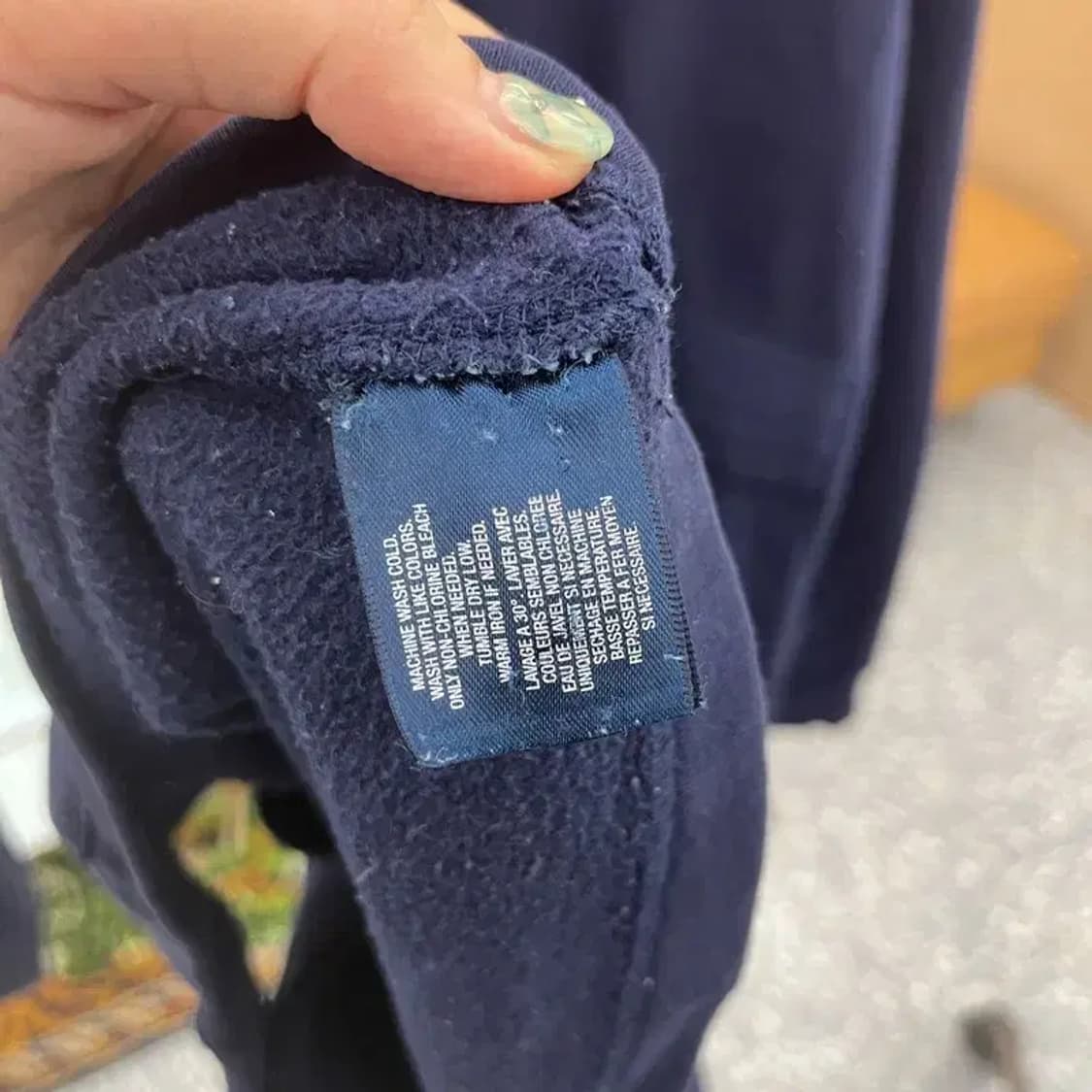 폴로 랄프로렌 빈티지 패치 약기모 가디건 95 C05691 상품이미지4