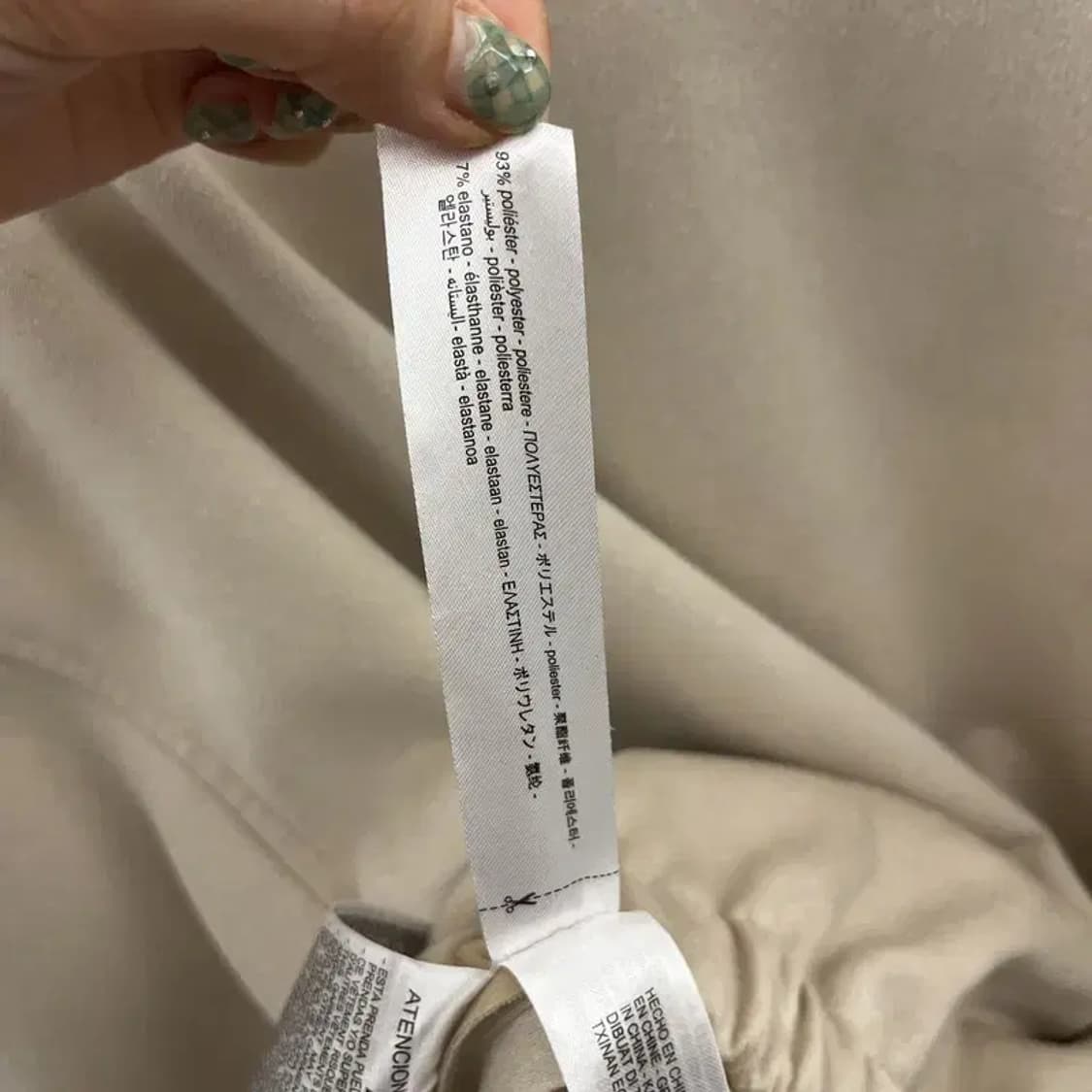 자라 ZARA 스웨이드 오버핏 가오리핏 자켓 105 C05721 상품이미지4