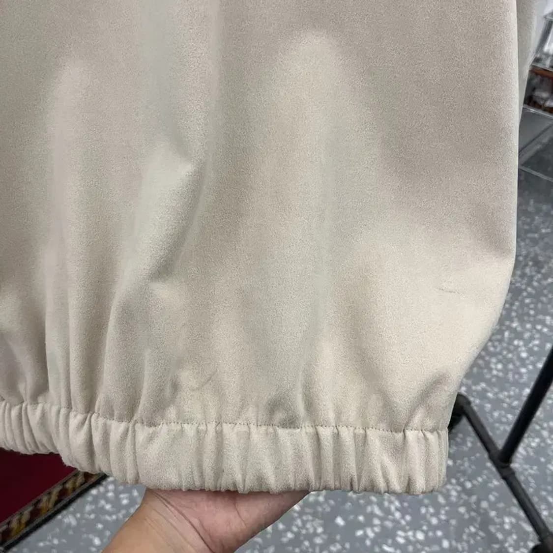 자라 ZARA 스웨이드 오버핏 가오리핏 자켓 105 C05721 상품이미지8