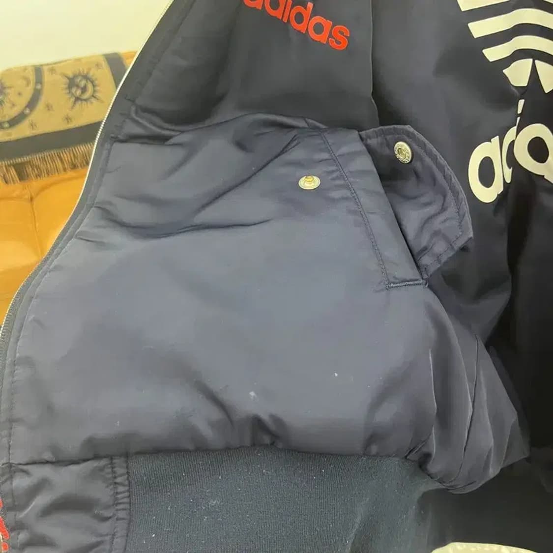 아디다스 리버시블 올드스쿨 양면 빅로고 봄버자켓 105 C05723 상품이미지9