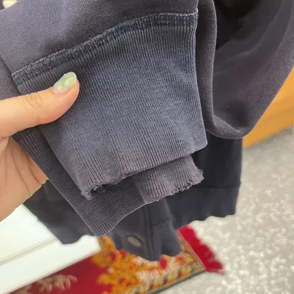 아베크롬비 Y2K 빈티지 약기모 후드자켓 95 C05736 상품이미지5