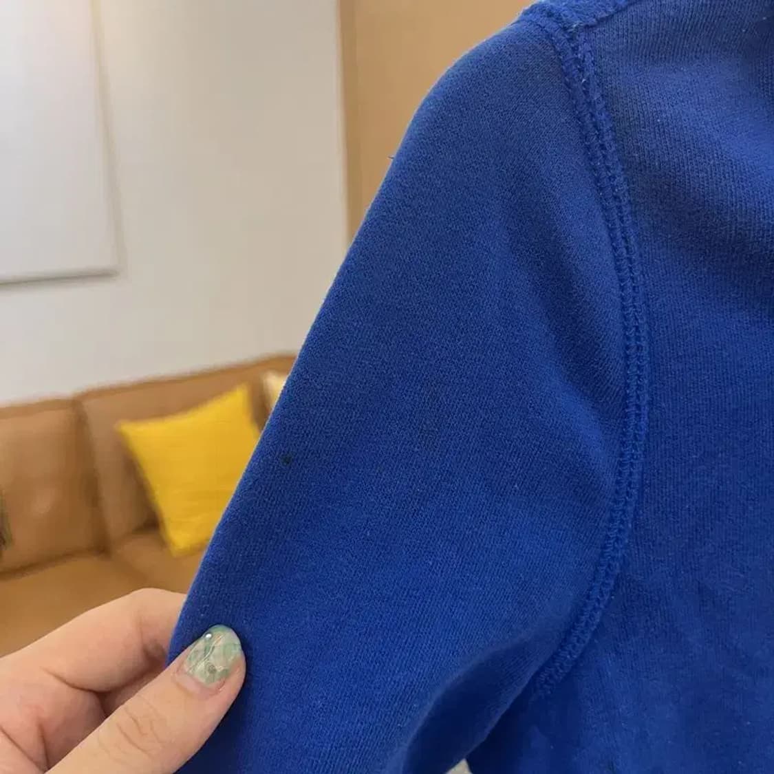 아베크롬비 Y2K 빈티지 양털 약기모 후드티 90 C05762 상품이미지5