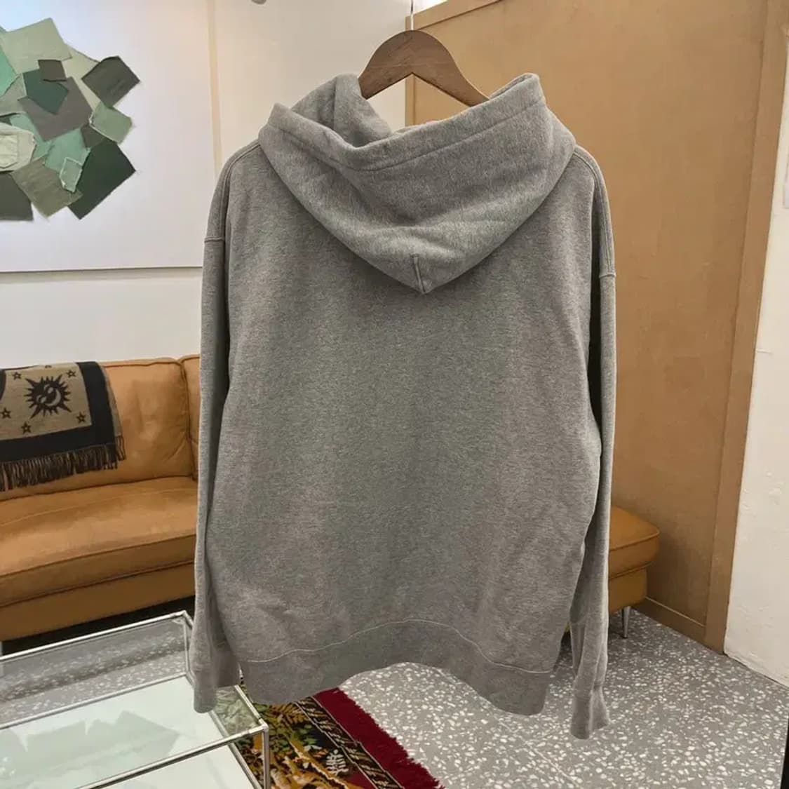 나이키 캐주얼 스우시로고 오버핏 약기모 후드티 105 C05754 상품이미지2