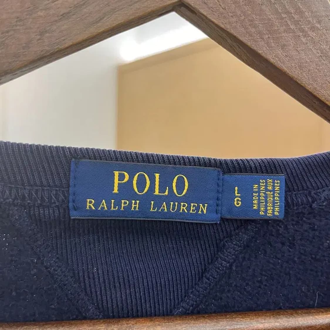 폴로 랄프로렌 빈티지 오버핏 약기모 스웻셔츠 맨투맨 105 C05777 상품이미지3